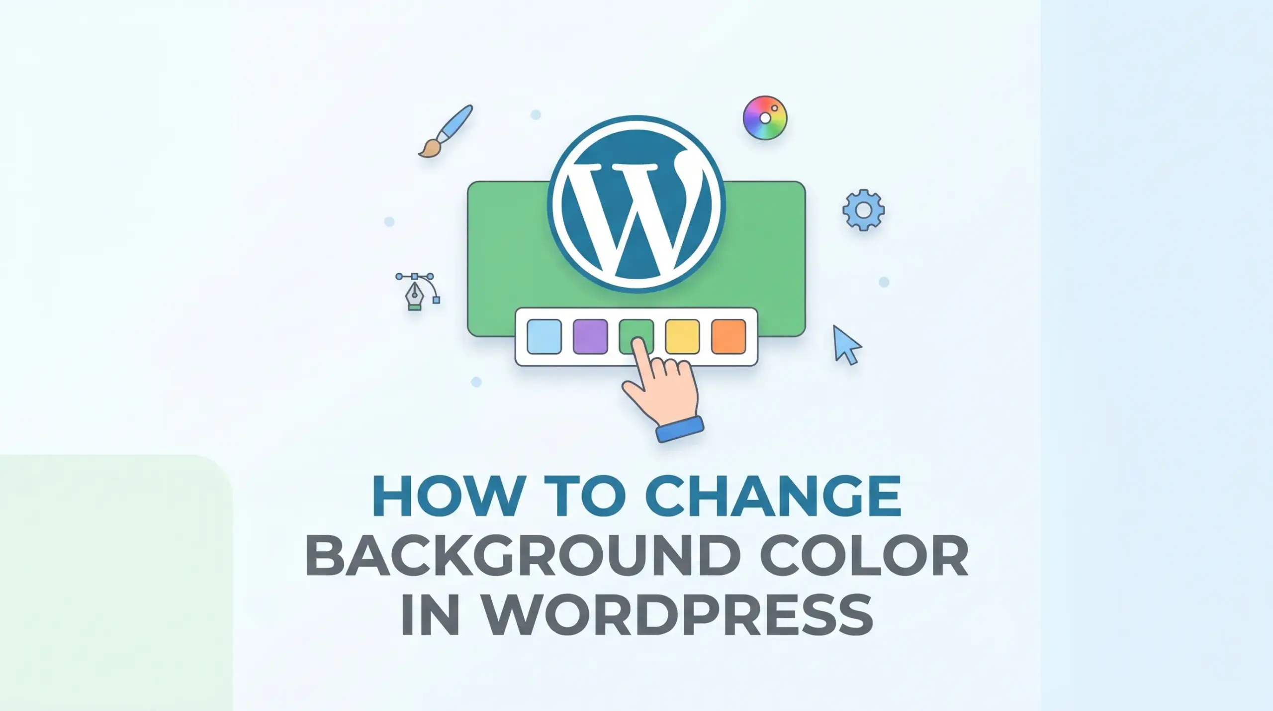 how to change background color in wordpress