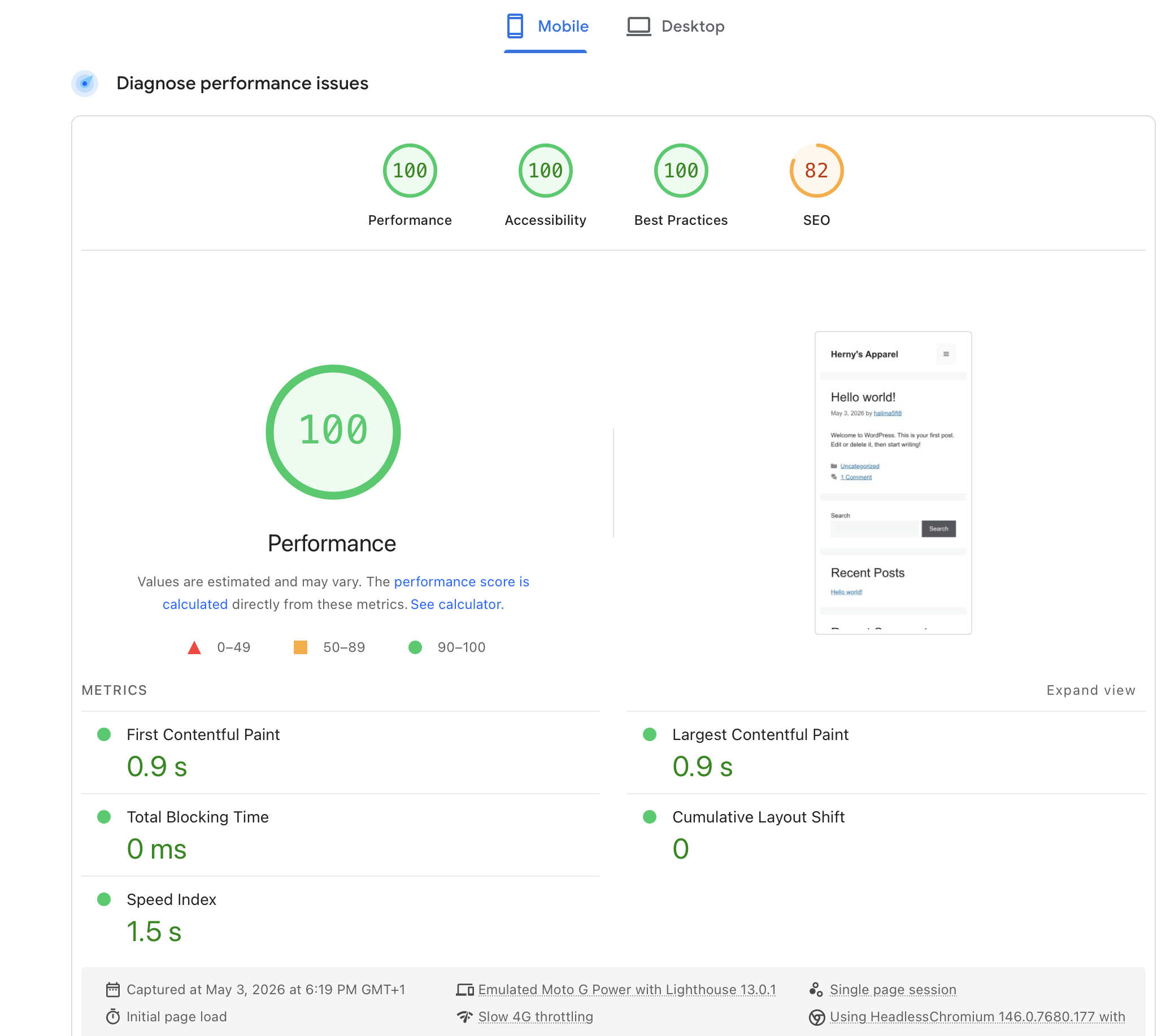 pagespeed-test