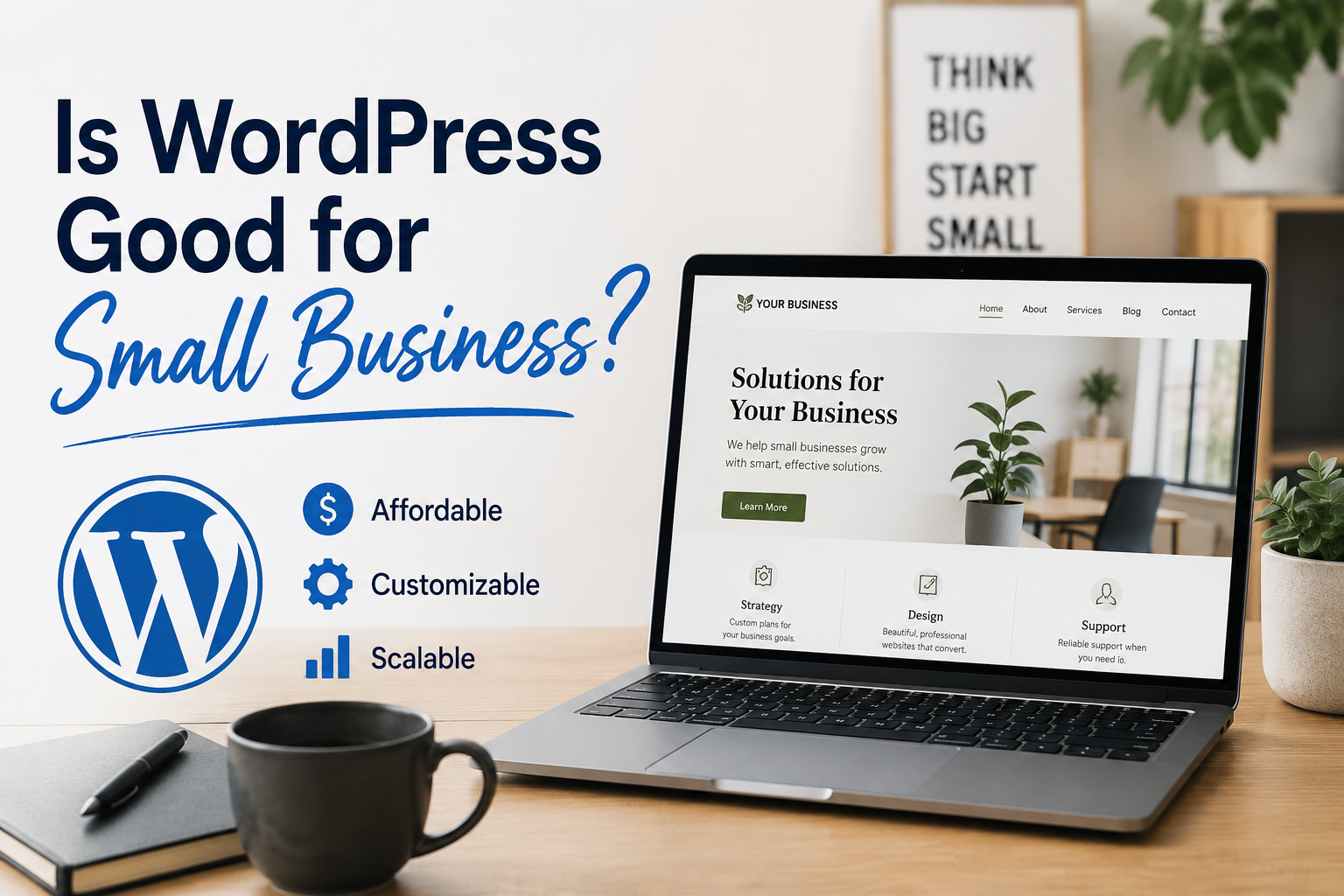 is wordpress good for small business