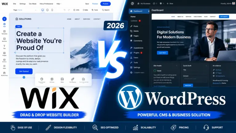 Wix vs WordPress for Small Business: Which Platform Is Better in 2026?